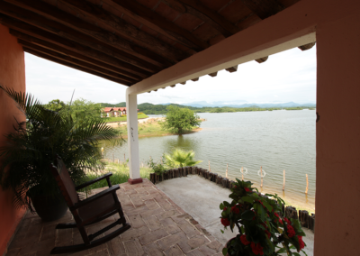 Lake view from cabin Lake Picachos Mazatlan Sinaloa